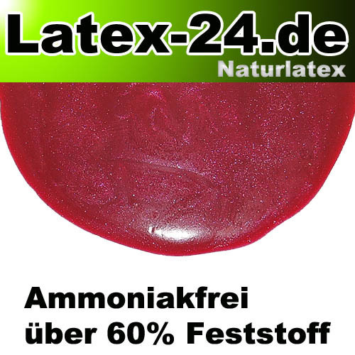 Flüssiglatex Rot Metallic Ammoniakfrei   100ml / Grundpreis je 1 Liter 59,90 €