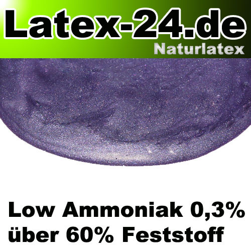 Flüssiglatex  Lila Metallic Low Ammoniak  1000ml ( Grundpreis je 1 Liter 19,99€)