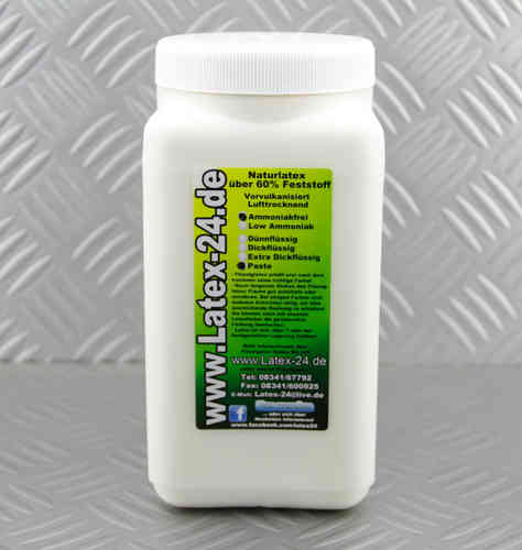 Latexmilch Paste 1 Liter Flüssiglatex Farbig Ammoniakfrei