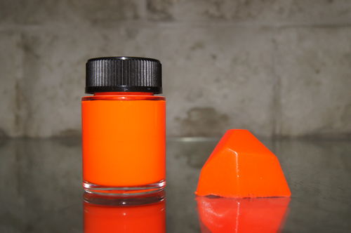 Silikon Färber Neon Orange 20ml