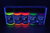Neon Stoffmalfarben Schwarzlicht UV Set 5 x 50ml