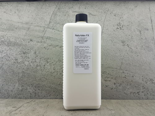1 Liter Flüssiglatex FX Allergie reduziert Naturfarbe Dünnflüssig